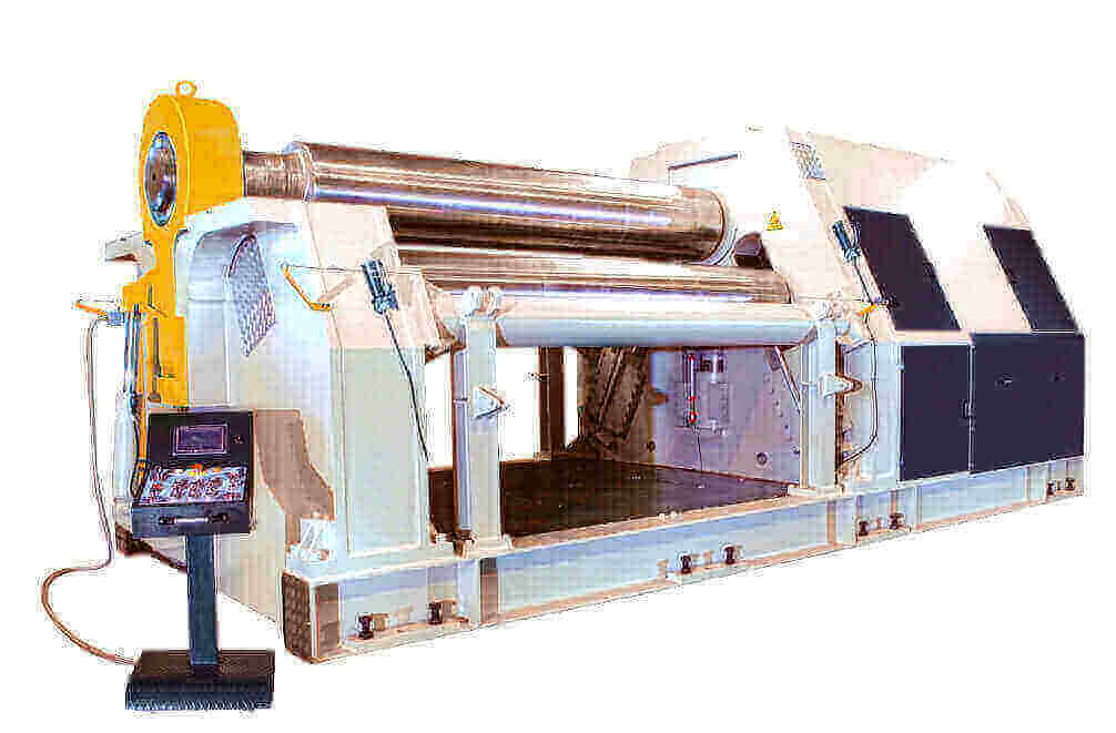 China CNC plate rolling machine